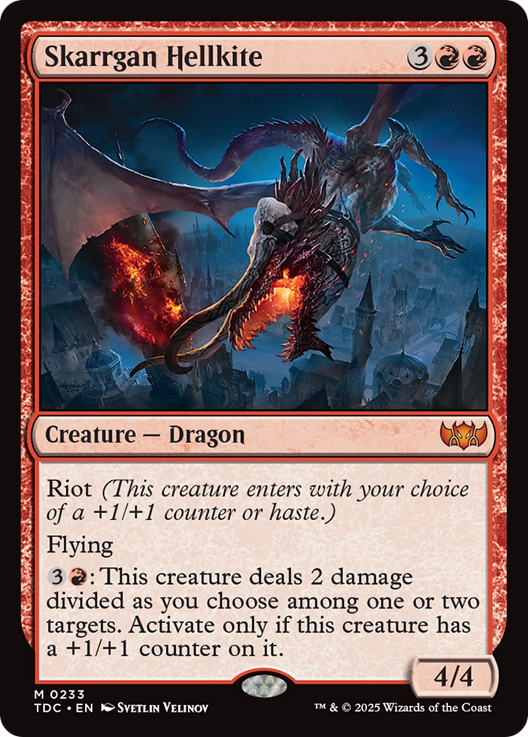 Skarrgan Hellkite [Tarkir: Dragonstorm Commander] - Destination Retro