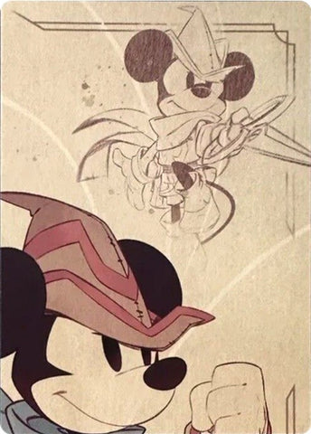 Mickey Mouse - Brave Little Tailor Puzzle Insert (Top Right) [The First Chapter] - Destination Retro