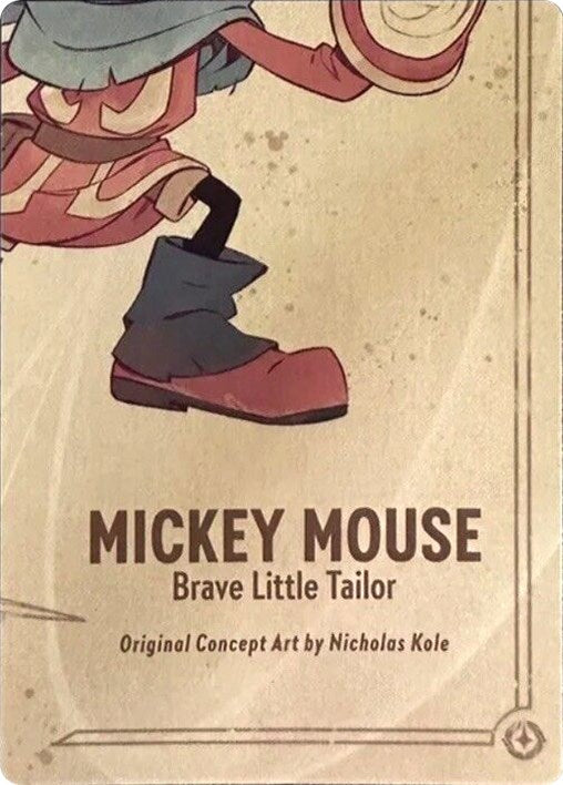 Mickey Mouse - Brave Little Tailor Puzzle Insert (Bottom Right) [The First Chapter] - Destination Retro