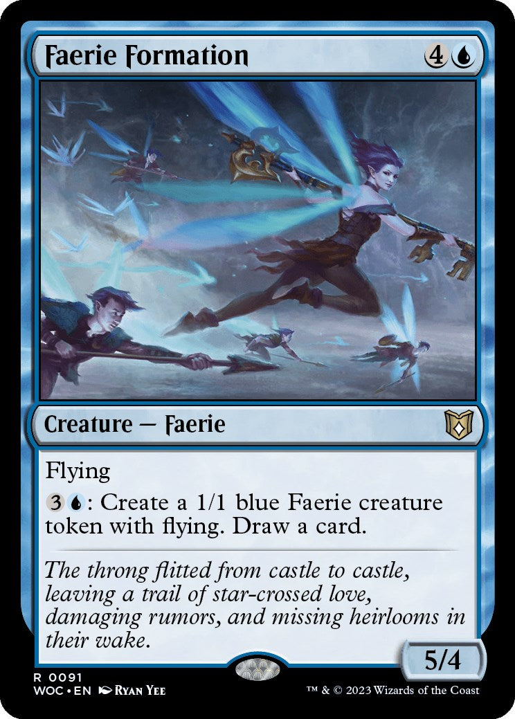 Faerie Formation [Wilds of Eldraine Commander] - Destination Retro