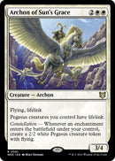 Archon of Sun's Grace [Wilds of Eldraine Commander] - Destination Retro