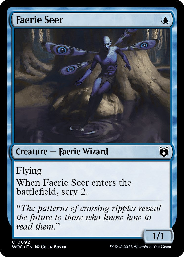 Faerie Seer [Wilds of Eldraine Commander] - Destination Retro