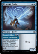 Hypnotic Sprite // Mesmeric Glare [Wilds of Eldraine Commander] - Destination Retro