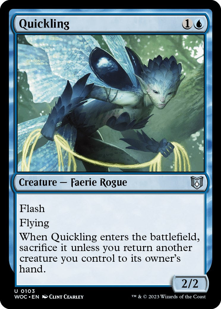 Quickling [Wilds of Eldraine Commander] - Destination Retro