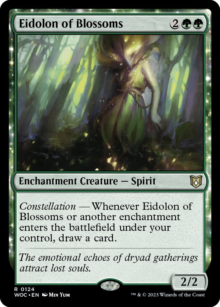 Eidolon of Blossoms [Wilds of Eldraine Commander] - Destination Retro