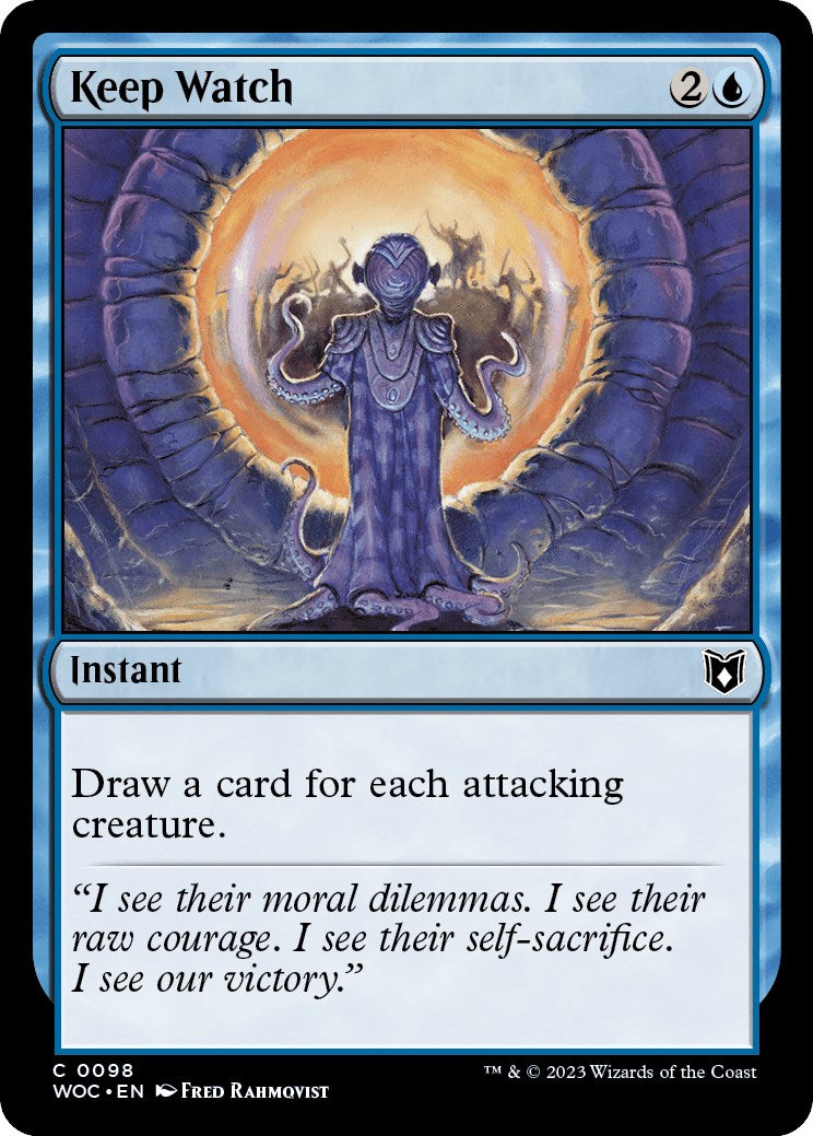Keep Watch [Wilds of Eldraine Commander] - Destination Retro