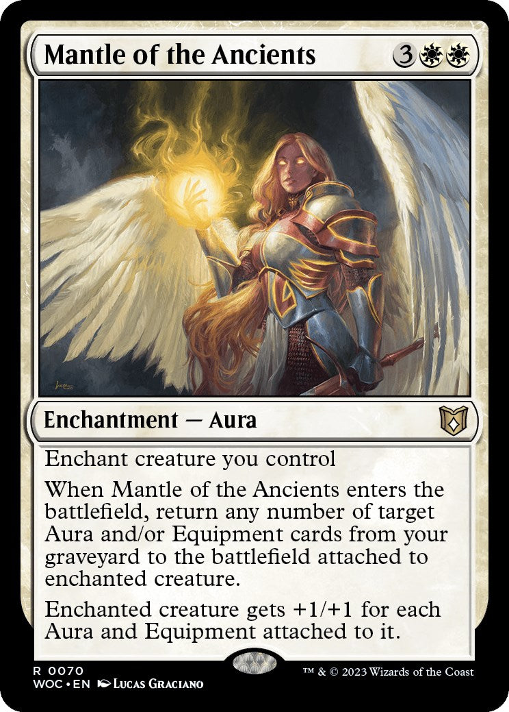 Mantle of the Ancients [Wilds of Eldraine Commander] - Destination Retro
