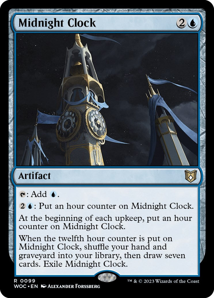 Midnight Clock [Wilds of Eldraine Commander] - Destination Retro