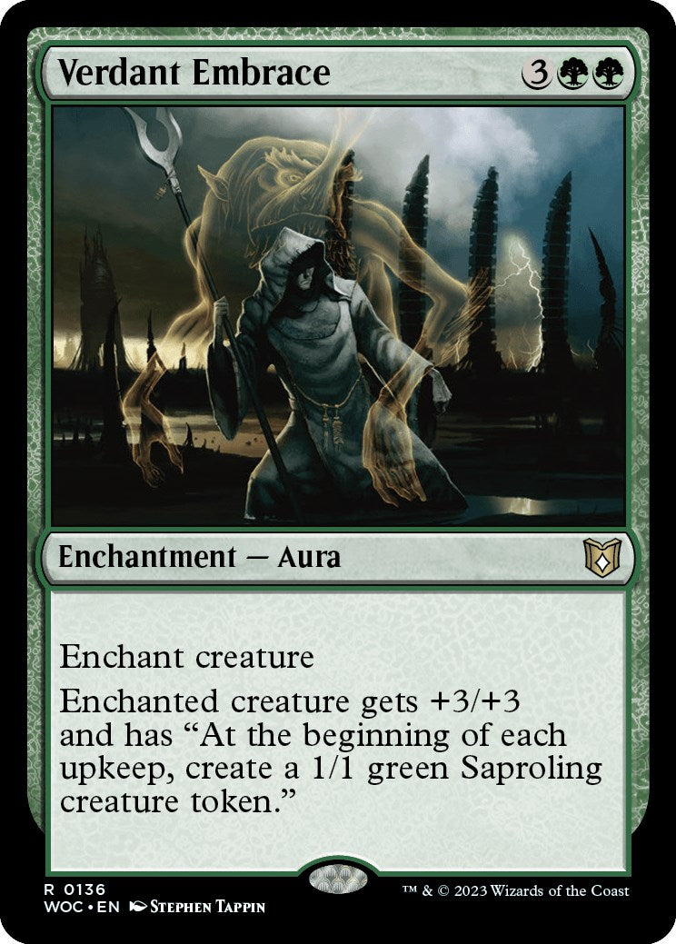 Verdant Embrace [Wilds of Eldraine Commander] - Destination Retro