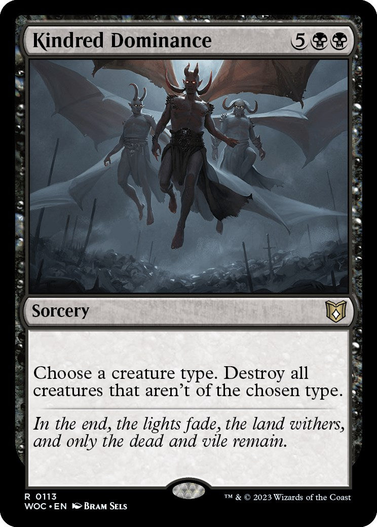 Kindred Dominance [Wilds of Eldraine Commander] - Destination Retro