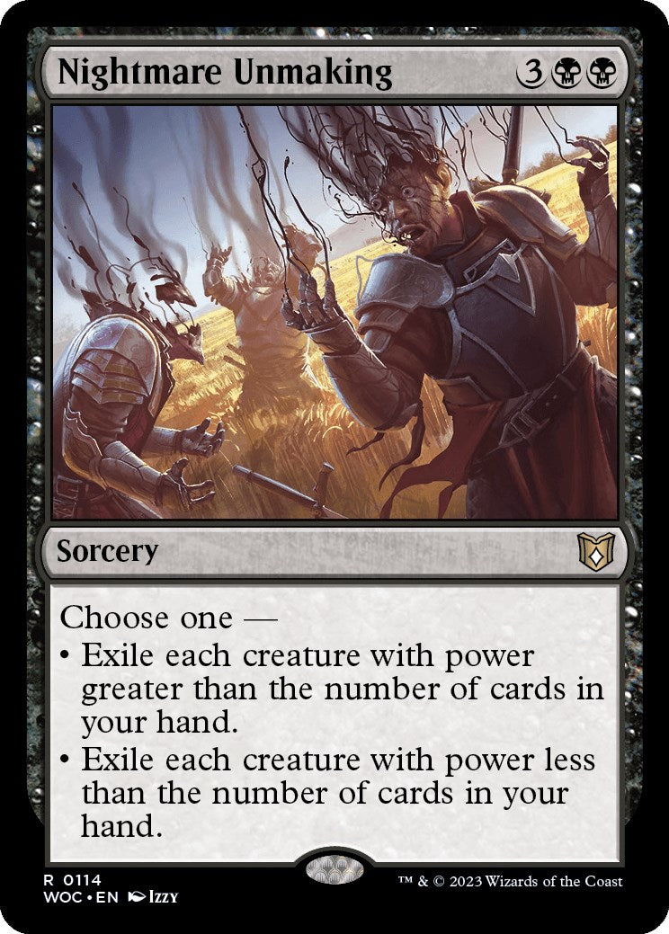 Nightmare Unmaking [Wilds of Eldraine Commander] - Destination Retro