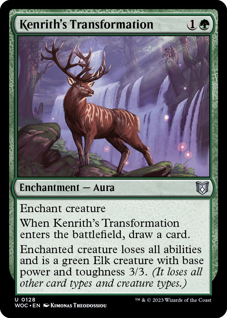 Kenrith's Transformation [Wilds of Eldraine Commander] - Destination Retro