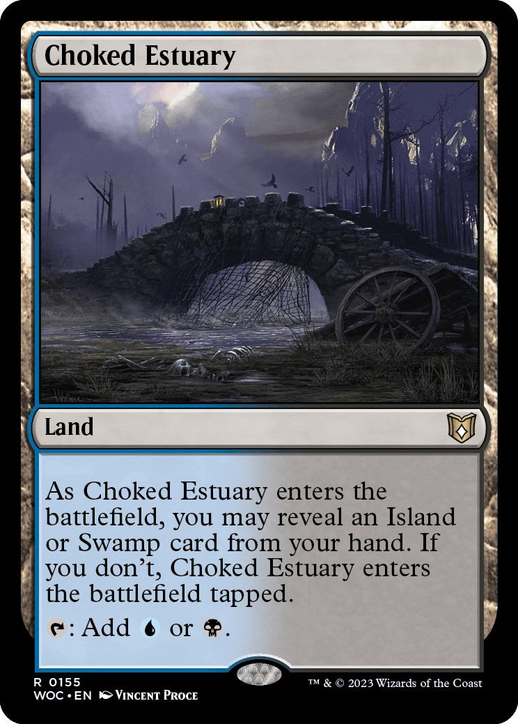 Choked Estuary [Wilds of Eldraine Commander] - Destination Retro