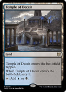 Temple of Deceit [Wilds of Eldraine Commander] - Destination Retro