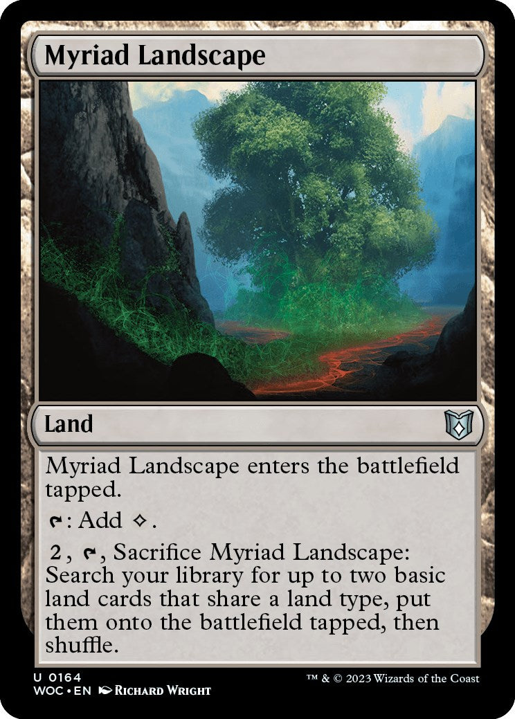 Myriad Landscape [Wilds of Eldraine Commander] - Destination Retro