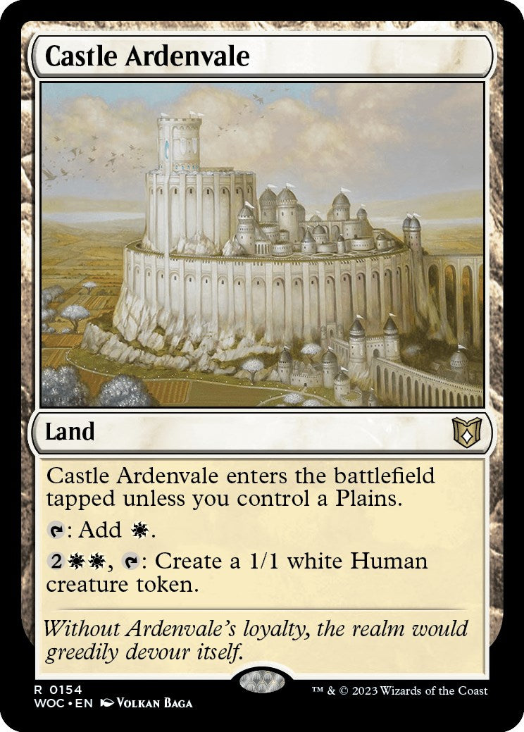 Castle Ardenvale [Wilds of Eldraine Commander] - Destination Retro