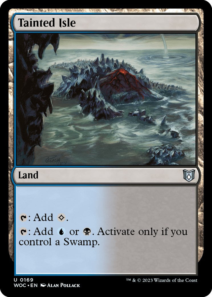 Tainted Isle [Wilds of Eldraine Commander] - Destination Retro