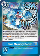 Blue Memory Boost! [P-036] (Resurgence Booster) [Promotional Cards] - Destination Retro