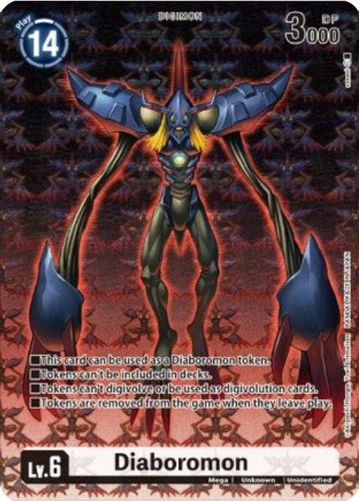 Diaboromon Token (Tamer Goods Set Diaboromon) [Release Special Booster Promos] - Destination Retro