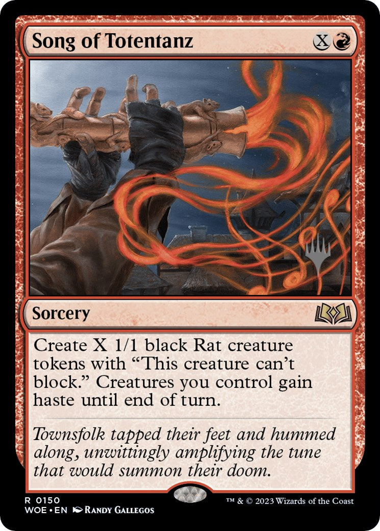 Song of Totentanz (Promo Pack) [Wilds of Eldraine Promos] - Destination Retro