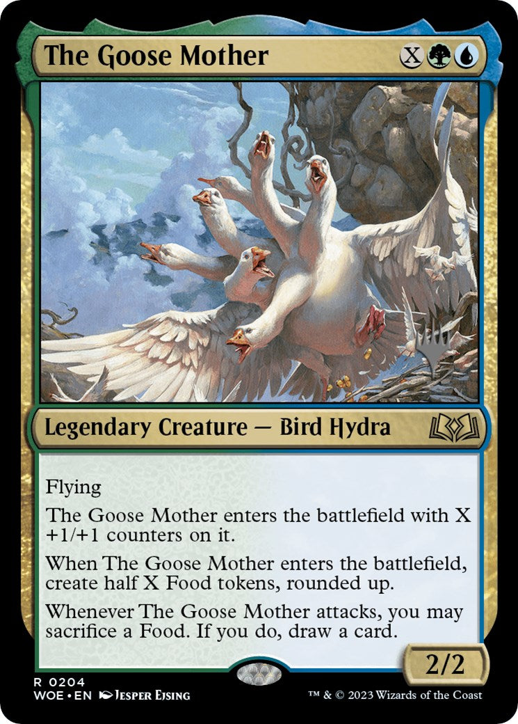 The Goose Mother (Promo Pack) [Wilds of Eldraine Promos] - Destination Retro