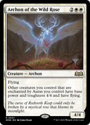 Archon of the Wild Rose (Promo Pack) [Wilds of Eldraine Promos] - Destination Retro