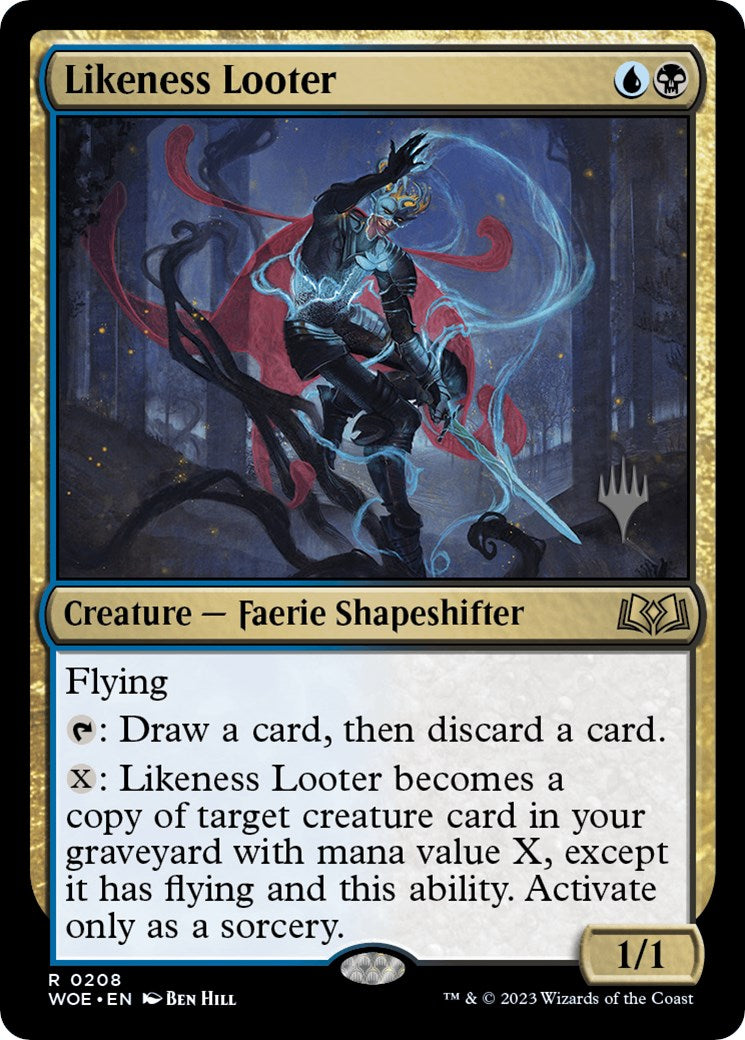 Likeness Looter (Promo Pack) [Wilds of Eldraine Promos] - Destination Retro