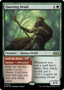 Questing Druid (Promo Pack) [Wilds of Eldraine Promos] - Destination Retro