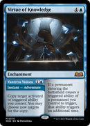 Virtue of Knowledge // Vantress Visions (Promo Pack) [Wilds of Eldraine Promos] - Destination Retro