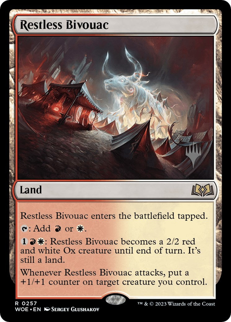 Restless Bivouac (Promo Pack) [Wilds of Eldraine Promos] - Destination Retro
