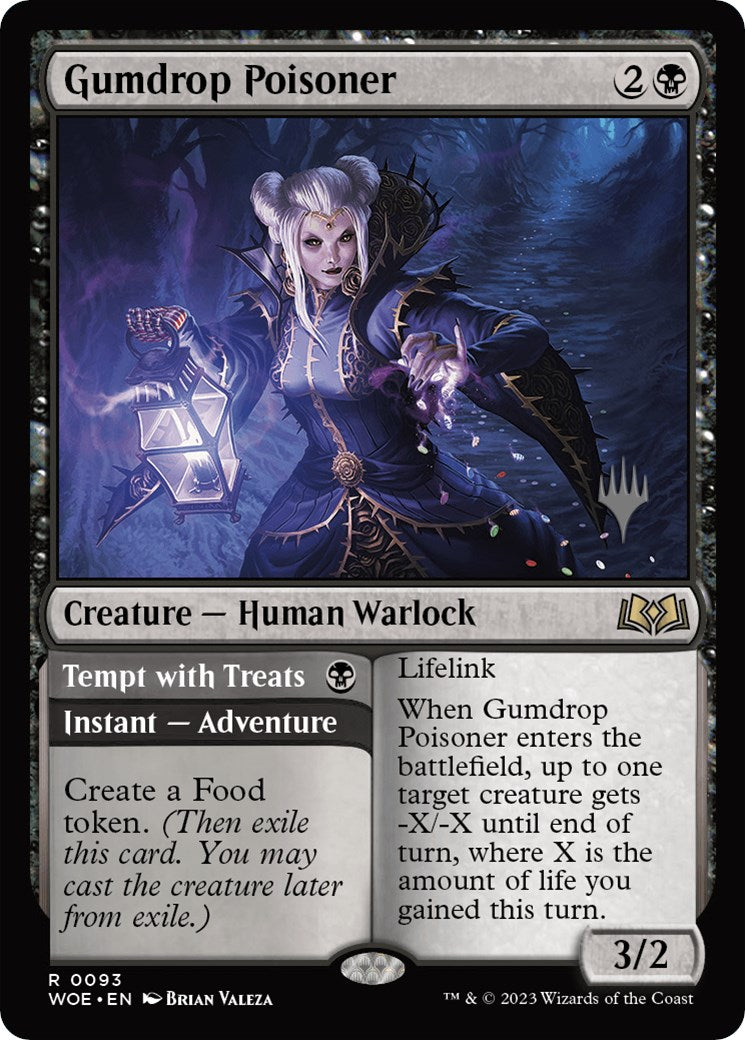 Gumdrop Poisoner // Gumdrop Poisoner (Promo Pack) [Wilds of Eldraine Promos] - Destination Retro