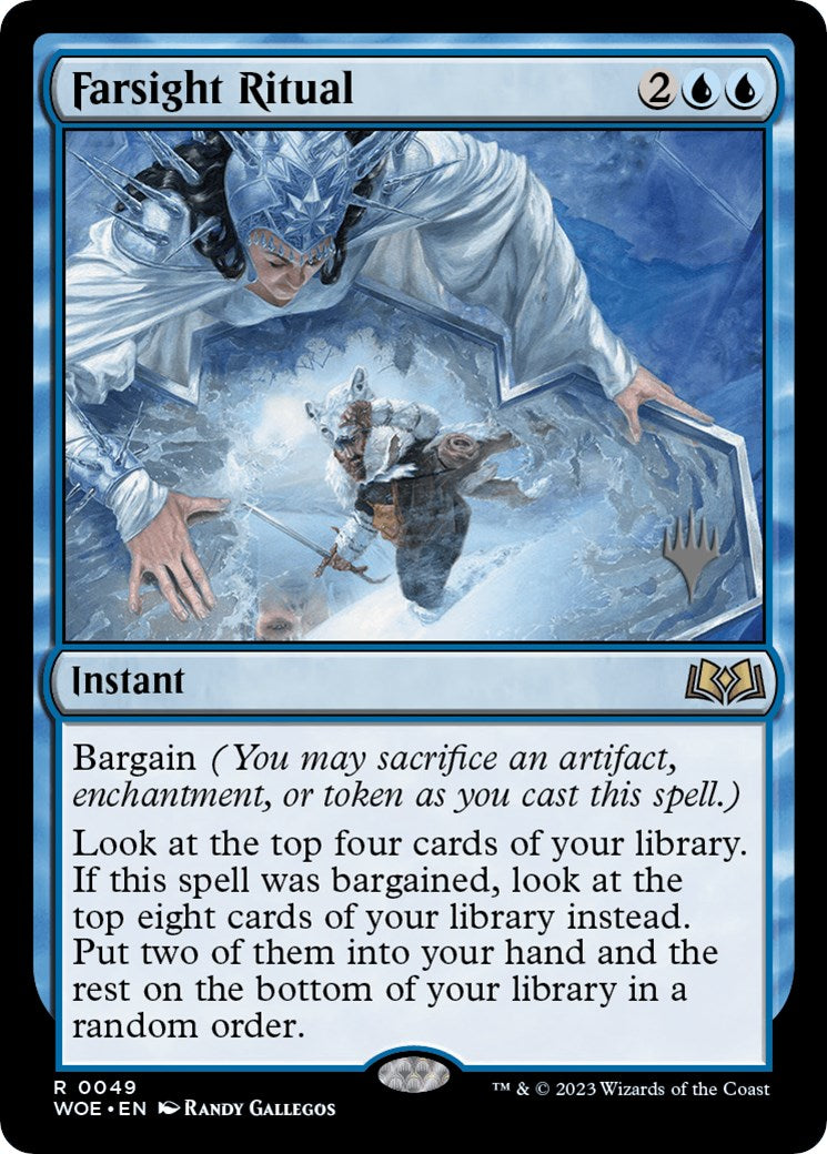 Farsight Ritual (Promo Pack) [Wilds of Eldraine Promos] - Destination Retro
