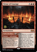 Virtue of Courage //Embereth Blaze (Promo Pack) [Wilds of Eldraine Promos] - Destination Retro