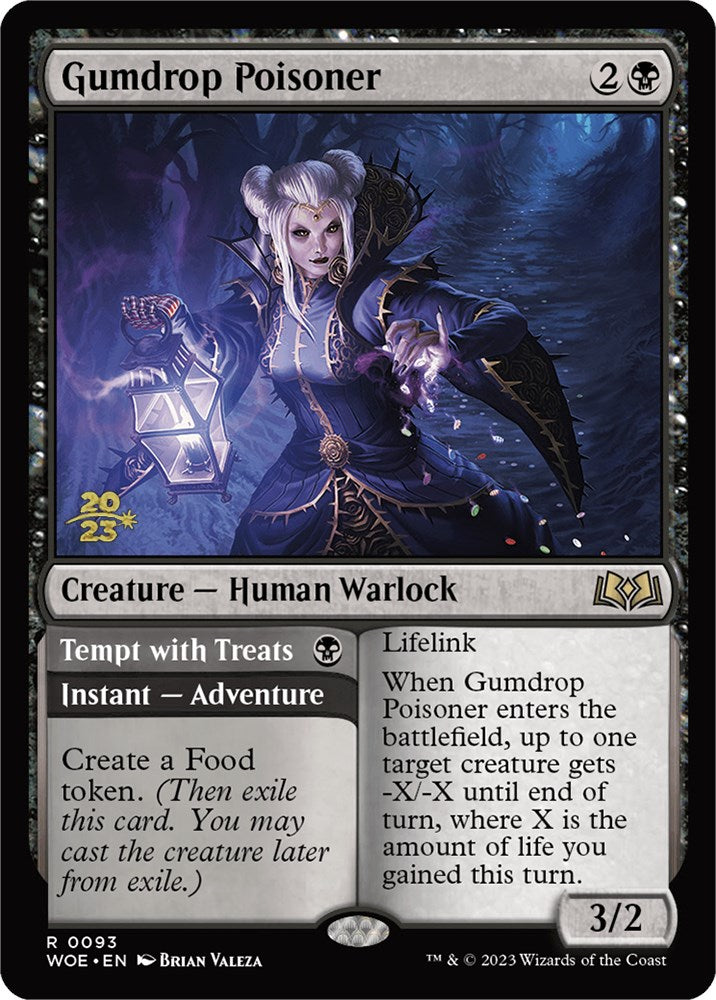 Gumdrop Poisoner // Gumdrop Poisoner (Promo Pack) [Wilds of Eldraine Promos] - Destination Retro