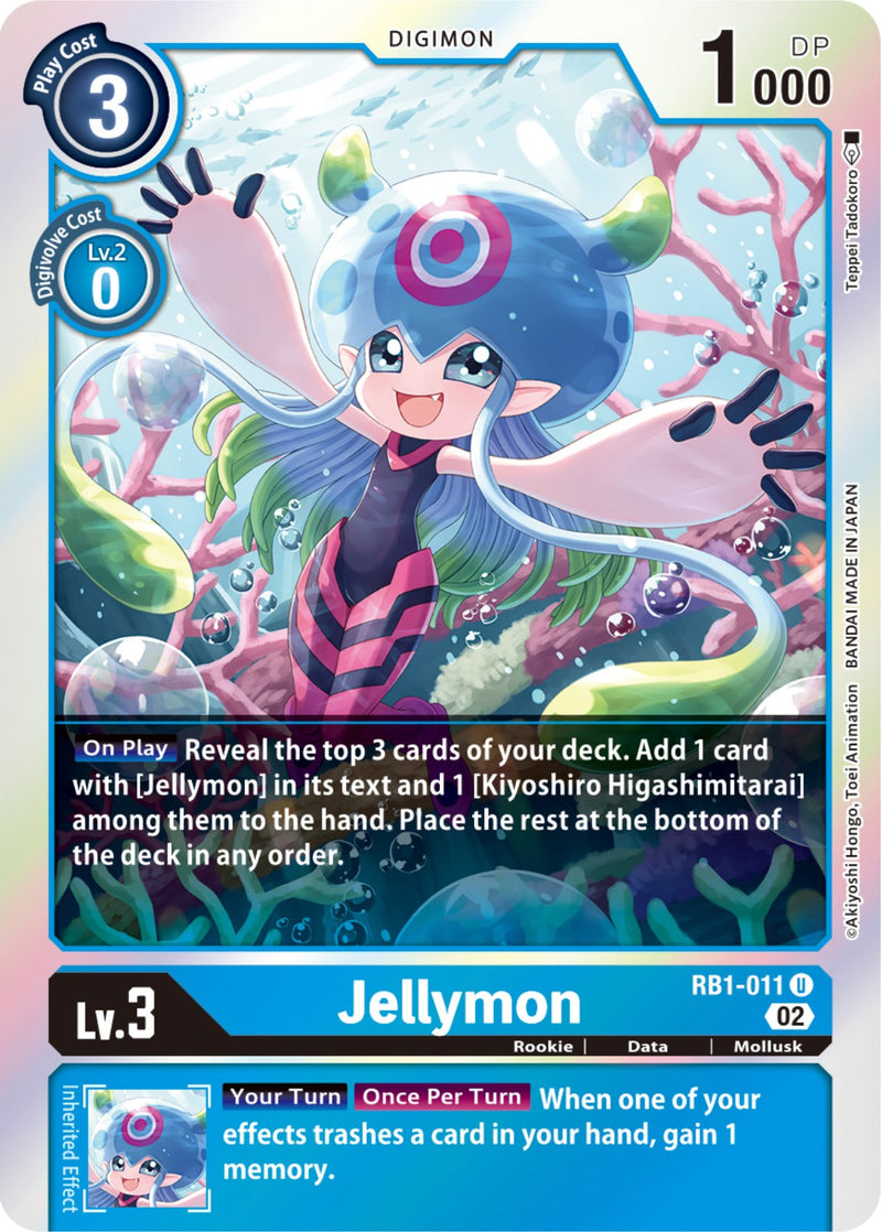 Jellymon [RB1-011] [Resurgence Booster] - Destination Retro