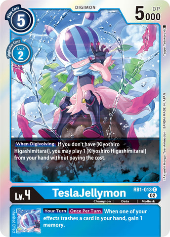 TeslaJellymon [RB1-013] [Resurgence Booster] - Destination Retro
