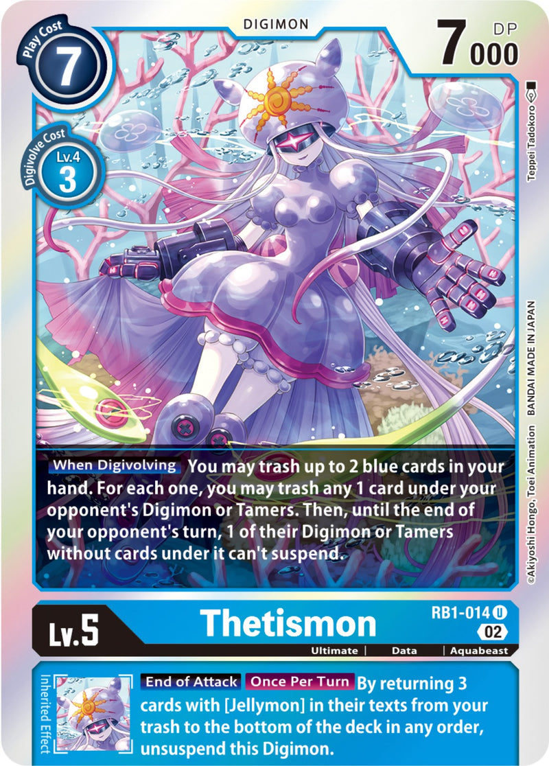 Thetismon [RB1-014] [Resurgence Booster] - Destination Retro