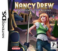 Nancy Drew: The Deadly Secret of Olde World Park - PAL Nintendo DS - Destination Retro