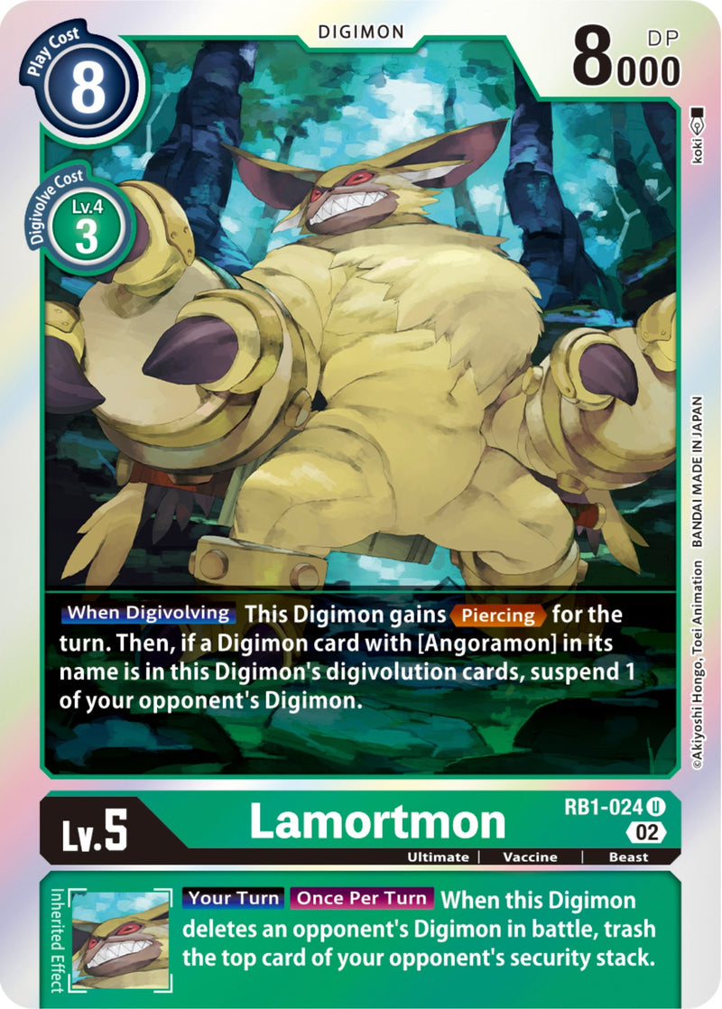 Lamortmon [RB1-024] [Resurgence Booster] - Destination Retro