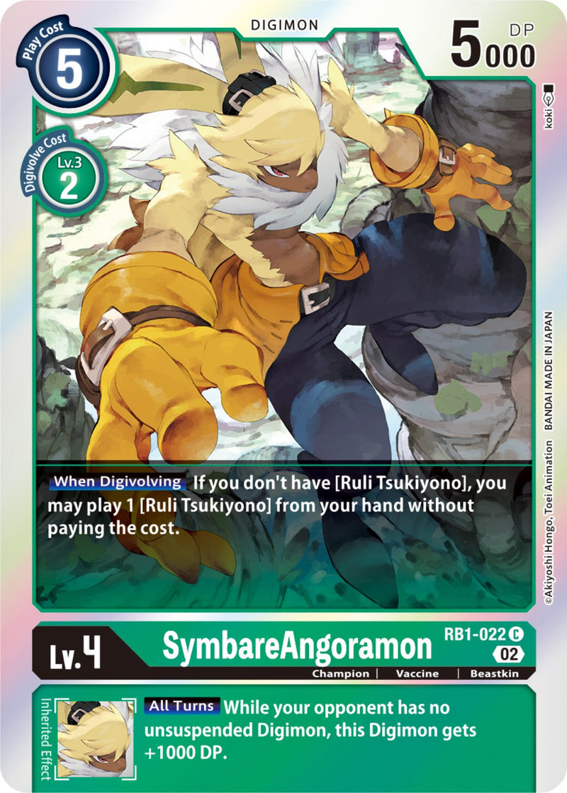 SymbareAngoramon [RB1-022] [Resurgence Booster] - Destination Retro
