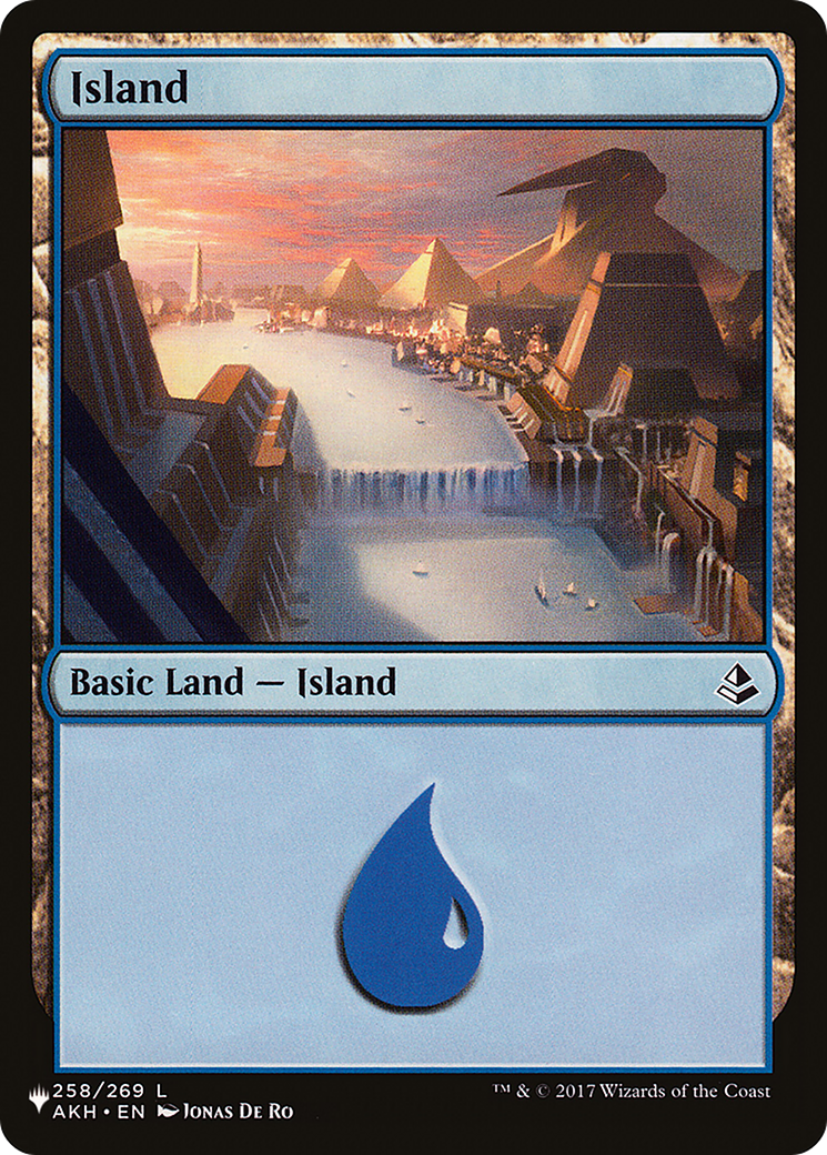 Island (258) [Secret Lair: From Cute to Brute] - Destination Retro