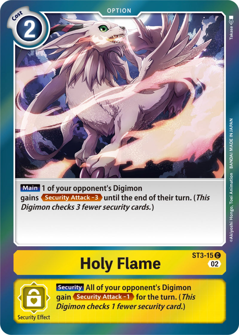 Holy Flame [ST3-015] [Resurgence Booster] - Destination Retro