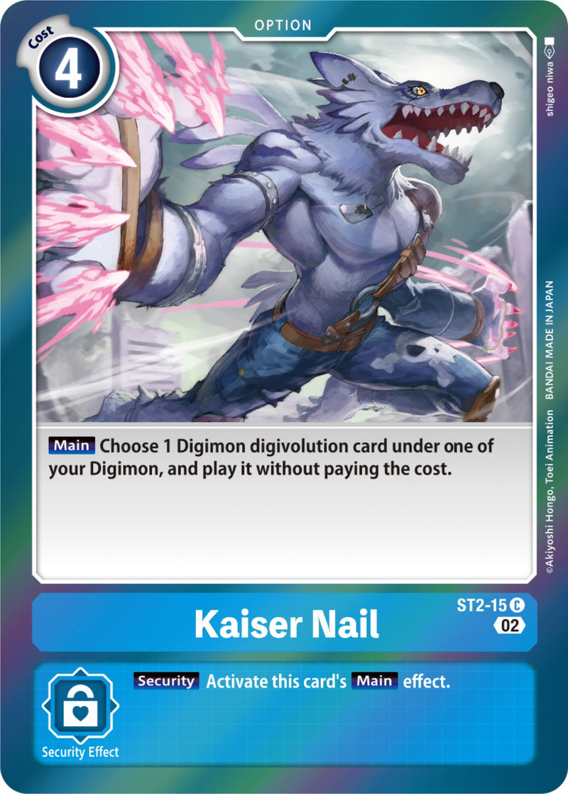 Kaiser Nail [ST2-15] [Resurgence Booster] - Destination Retro