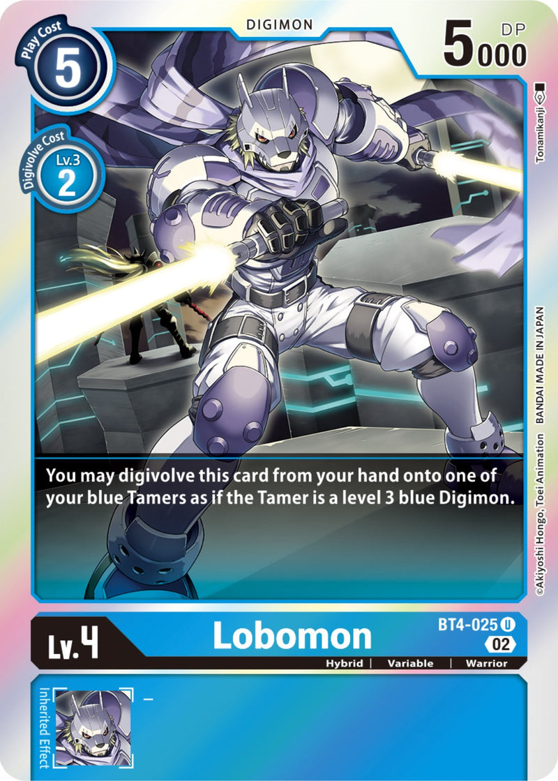 Lobomon [BT4-025] [Resurgence Booster] - Destination Retro