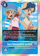 Sora Takenouchi & Joe Kido [BT5-088] [Resurgence Booster] - Destination Retro