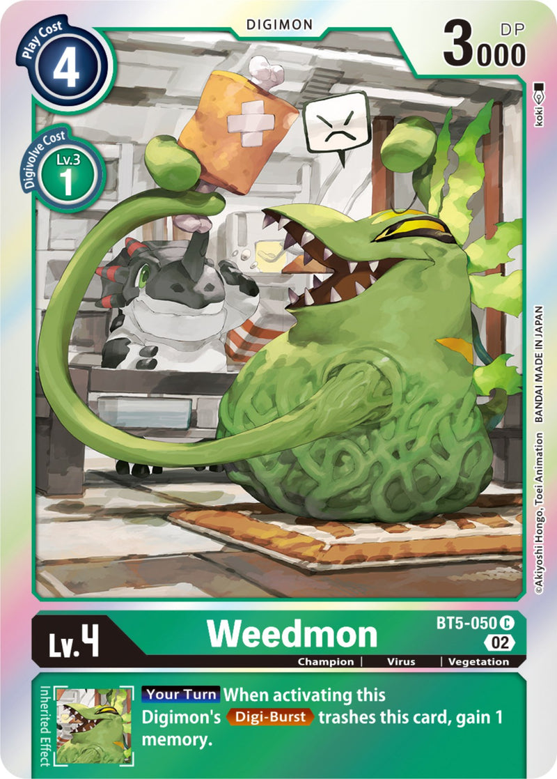 Weedmon [BT5-050] [Resurgence Booster] - Destination Retro
