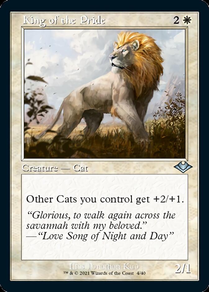 King of the Pride (Retro Foil Etched) [Modern Horizons] - Destination Retro