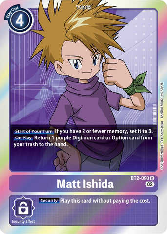 Matt Ishida [BT2-090] (Resurgence Booster Reprint) [Resurgence Booster] - Destination Retro