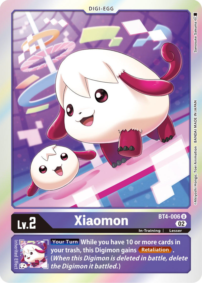 Xiaomon [BT4-006] (Resurgence Booster Reprint) [Resurgence Booster] - Destination Retro