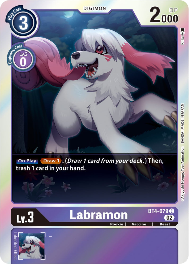 Labramon [BT4-079] (Resurgence Booster Reprint) [Resurgence Booster] - Destination Retro